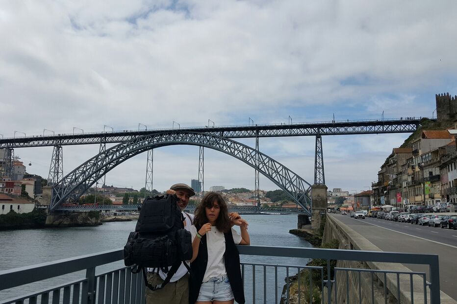 José Oliveira, Francisca Oliveira, pai, filha, interrail, Europa, CM, Correio da Manhã, Milão, Porto