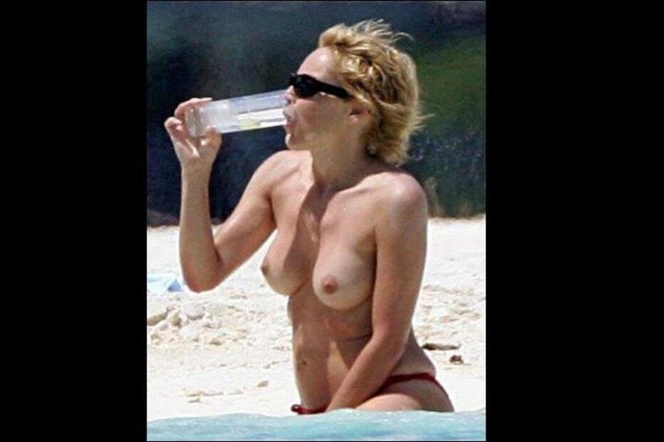 topless, Sharon Stone
