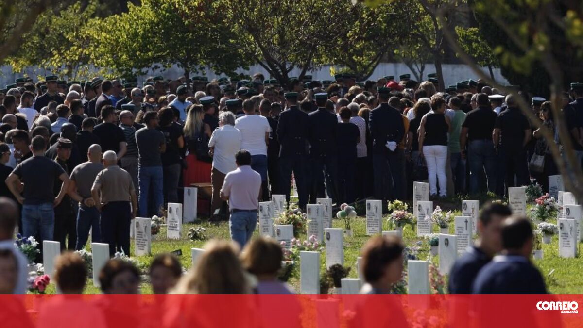Milhares homenagearam GNR morto na Quinta do Conde Portugal Correio da Manhã
