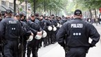 Centenas de polícias alemães mobilizados para as fronteiras