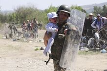 refugiados, migrantes, Sérvia, Hungria, Macedónia, Grécia, Áustria, Europa, fronteiras