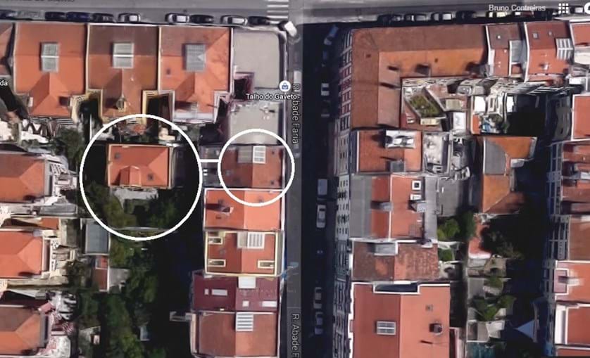 A nova casa de Sócrates, uma moradia com piscina, tem acesso pelo prédio com o número 33 da rua Abade Faria, em Lisboa