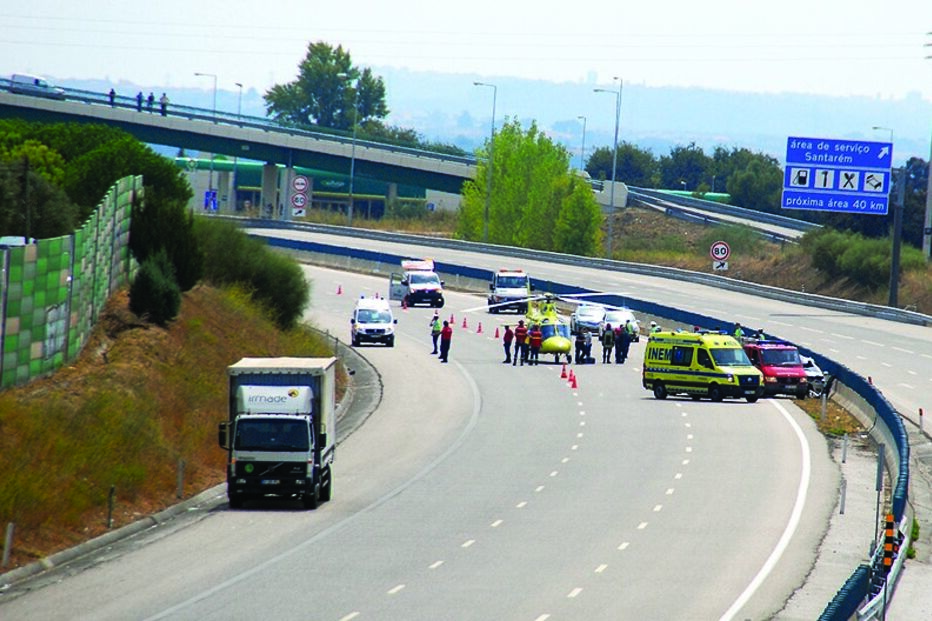 Férias de sonho acabam na A1 