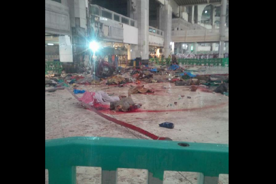 Meca, tragédia, mesquita, grua