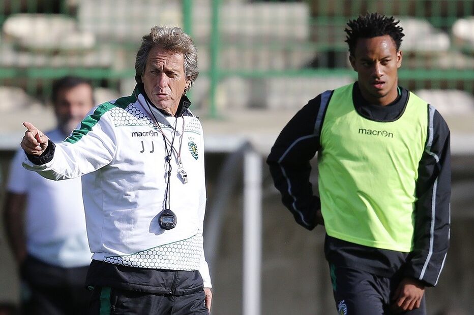 Jorge Jesus, André Carrillo, Sporting, Liga, desporto, futebol
