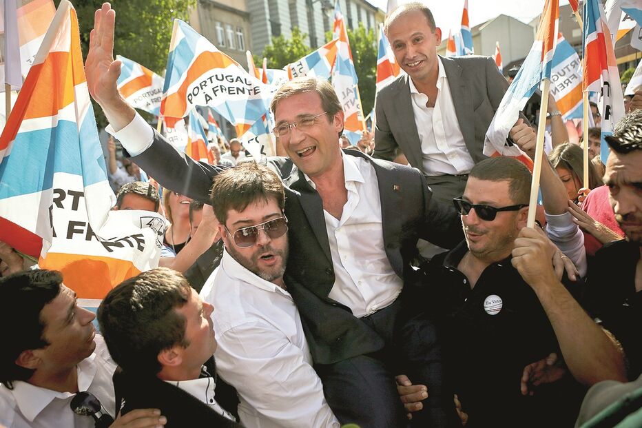 Passos teve primeiro banho de povo a Norte 