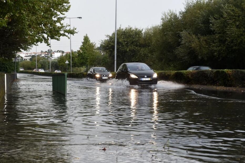 Viseu, chuva intensa, granizo, Instituto Português do Mar e da Atmosfera, meteorologia, Proteção Civil