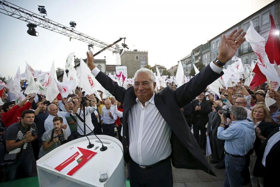António Costa, PS, Feira Industrial de Lisboa, comício, críticas, coligação, campanha, partidos e movimentos, política