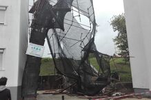 leitores, fotografias, mau tempo, chuva, vento, temporal