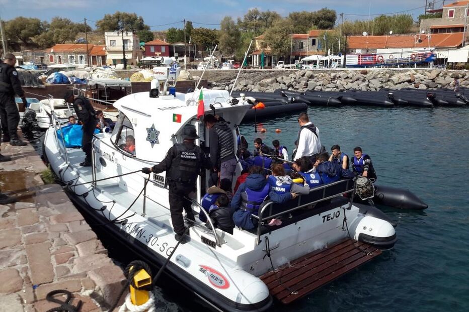 Mar Egeu, Polícia Marítima, resgate, salvamento