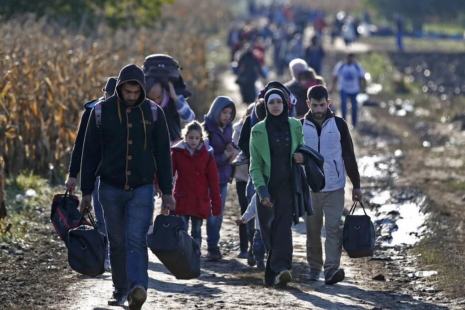 Refugiados, migrantes