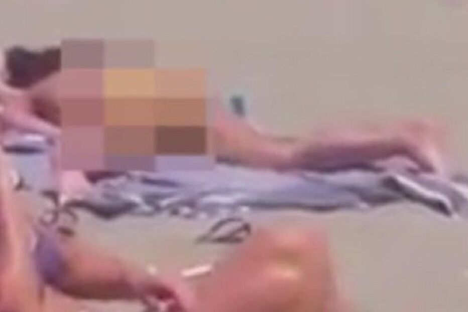 Masturbação, praia, Andaluzia, Espanha