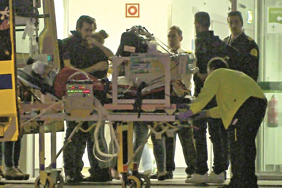 Baleado na cabeça com arma ilegal 