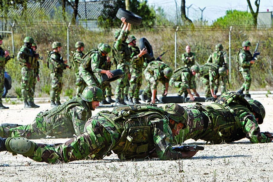 Curso de Comandos, prova de sede, recrutas, Regimento de Comandos, tropa, militares
