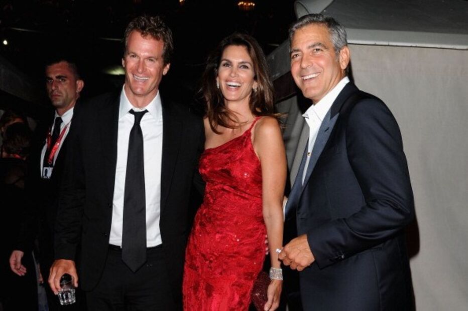 Cindy Crawford, George Clooney