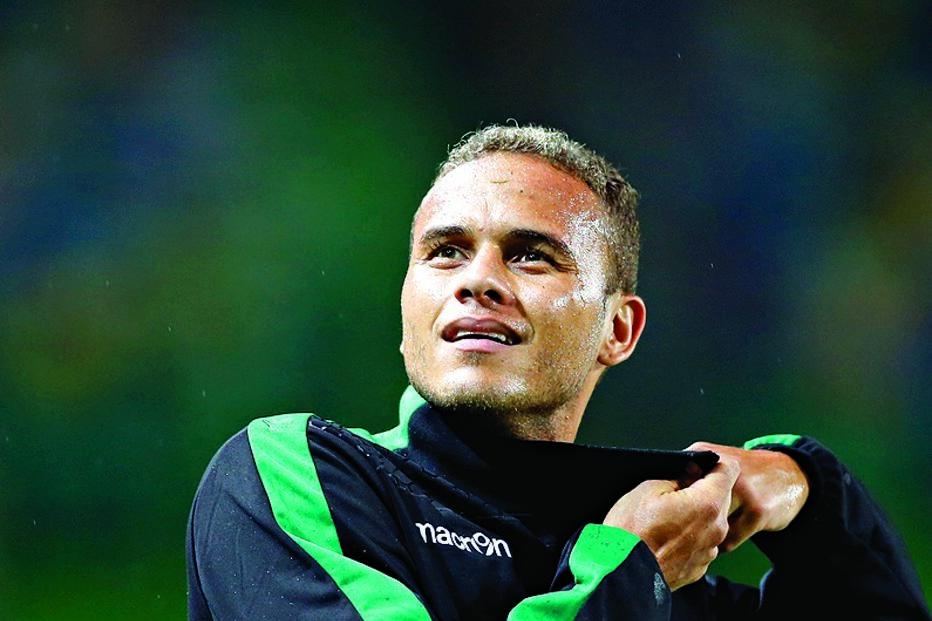 Ewerton, Sporting, Vilafranquense, jogo, futebol