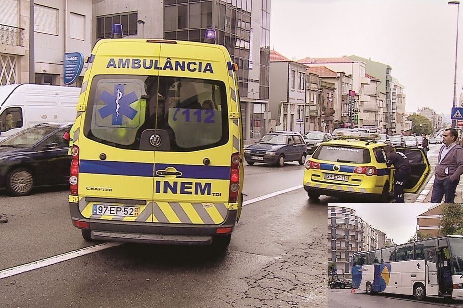 atropelamento, jovem, adolescente, autocarro