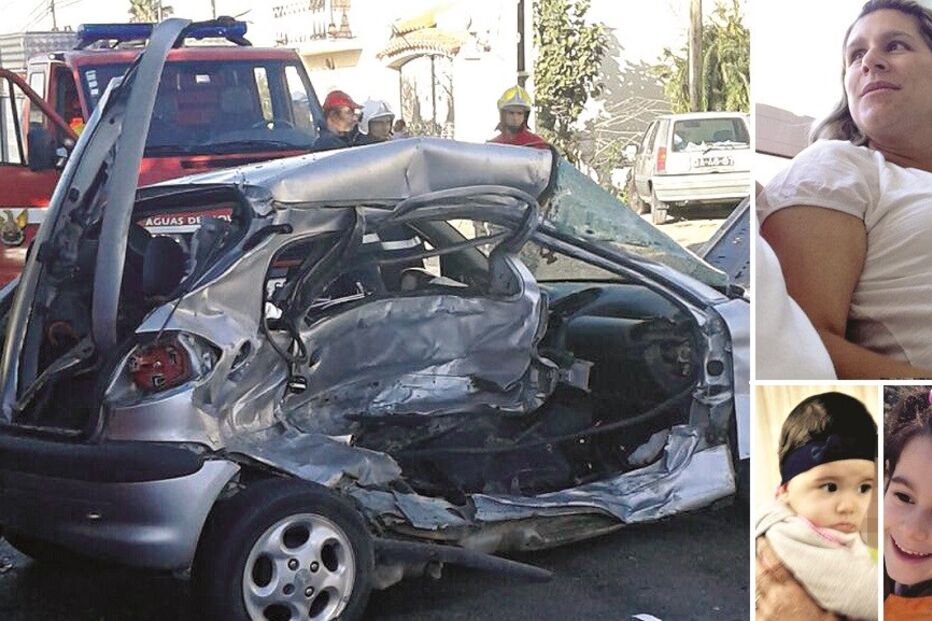 acidente, família, irmãs, mãe, óbito, morete, desastre, Palmela, feridas, Carina, Lara, Mariana