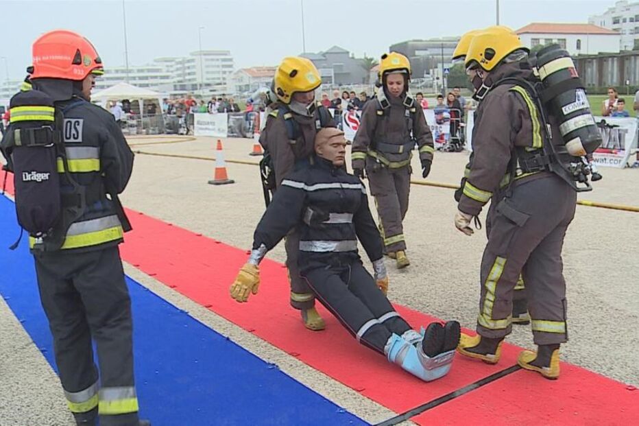 Bombeiros, provas