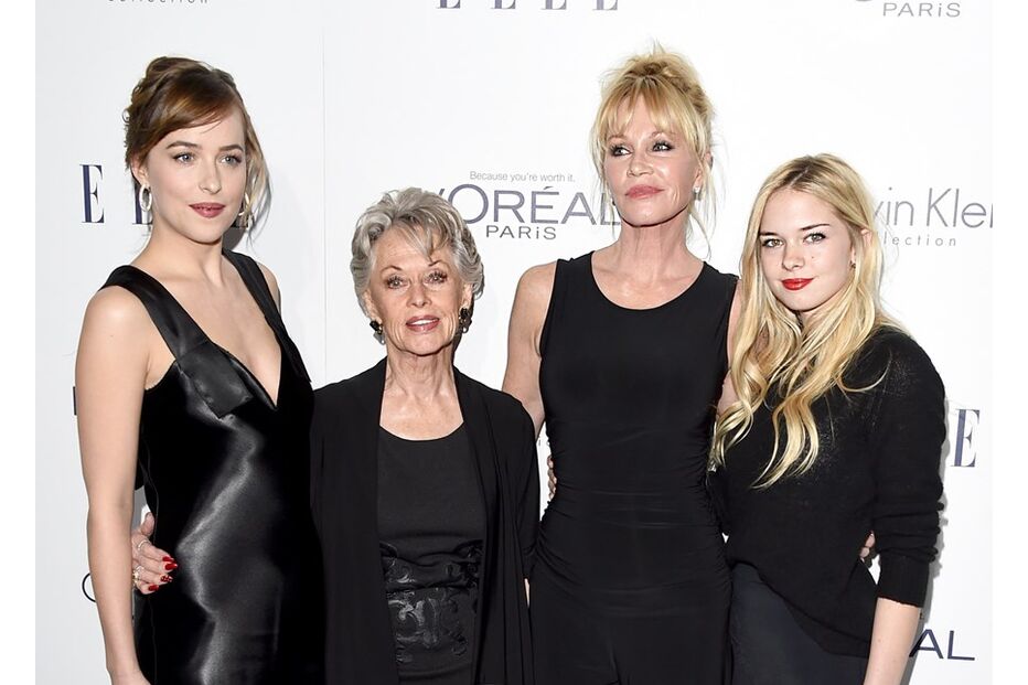 Dakota Johnson, Tippi Hedren, Melanie Griffith, Stella Banderas 