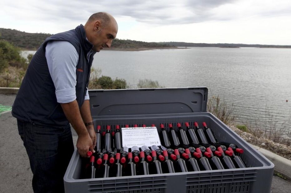 Alqueva, albufeira, produtor, vinhos, Vinho da Água, Alentejo, Ervideira