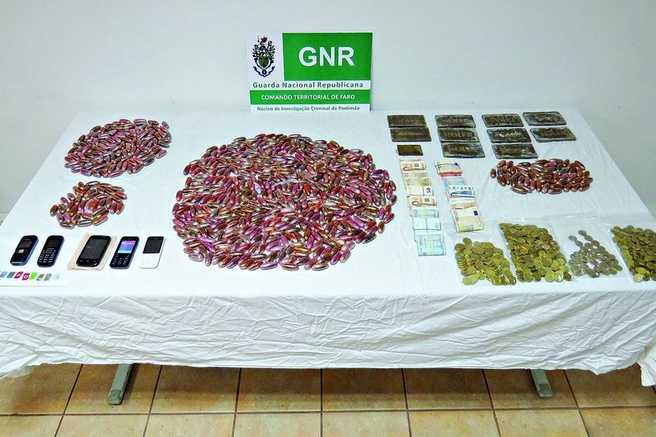 tráfico, haxixe, Algarve, GNR, Investigação Criminal da GNR, Barlavento