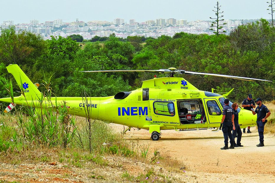 Kamov, INEM, Heli, Algarve, Évora, Loulé, meios de socorro, incêndio