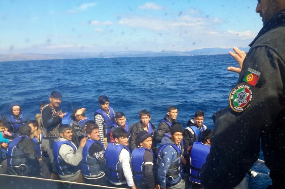 GNR, imigrantes, detetados, mar Egeu, resgate, Unidade de Controlo Costeiro, imigração