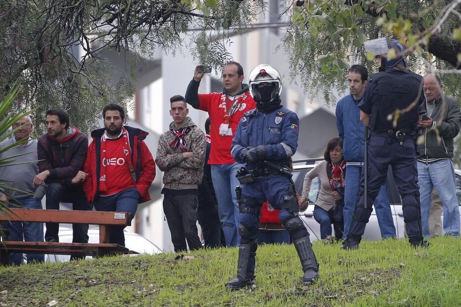 Dérbi, PSP, Polícia de Segurança Pública, Benfica, Sporting, Estádio da Luz, futebol, I Liga, Facebook, adeptos