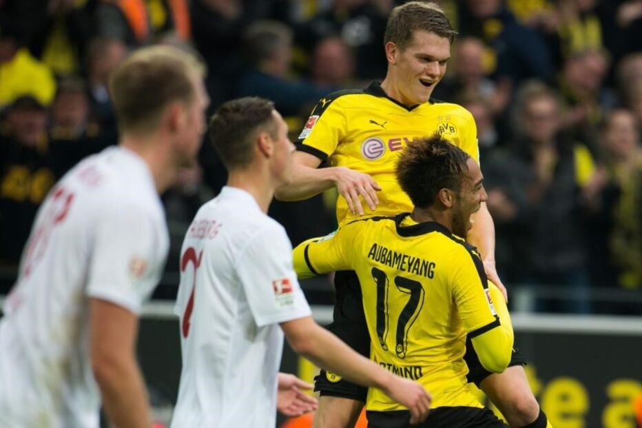 Borussia Dortmund, futebol, segundo, liga alemã, vencedor, Augsburgo, equipa
