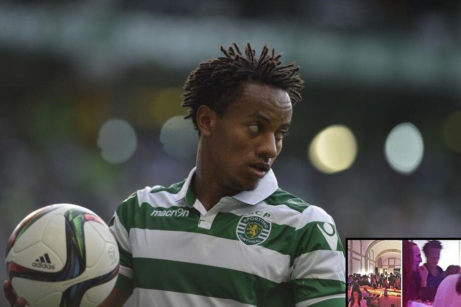 Saída nocturna foi testemunhada por adeptos do Sporting.