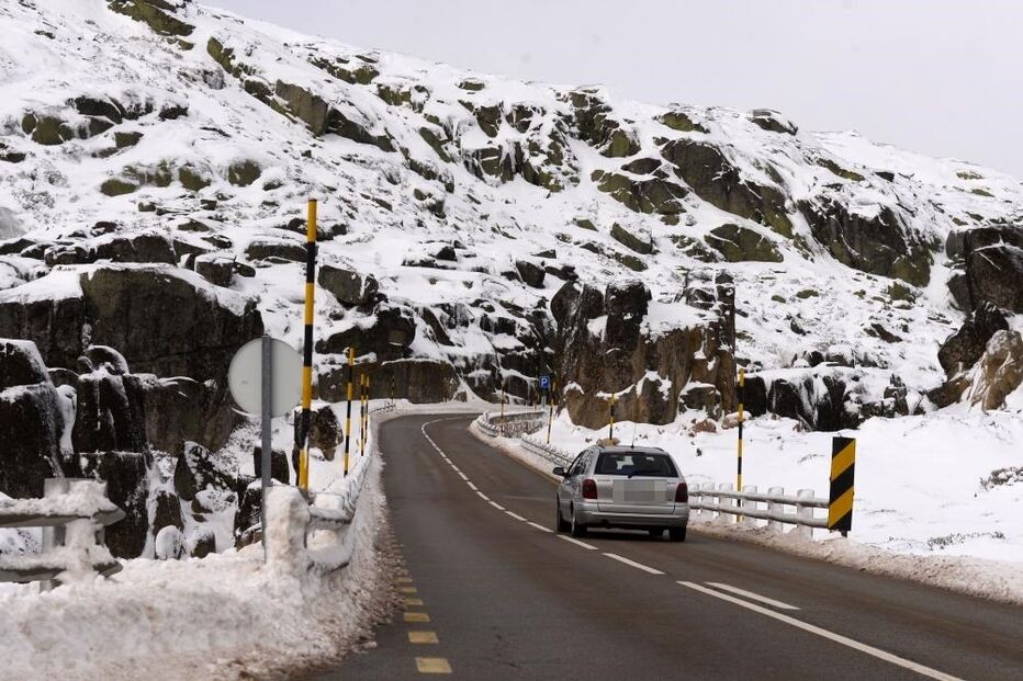 Neve, Serra da Estrela, outono