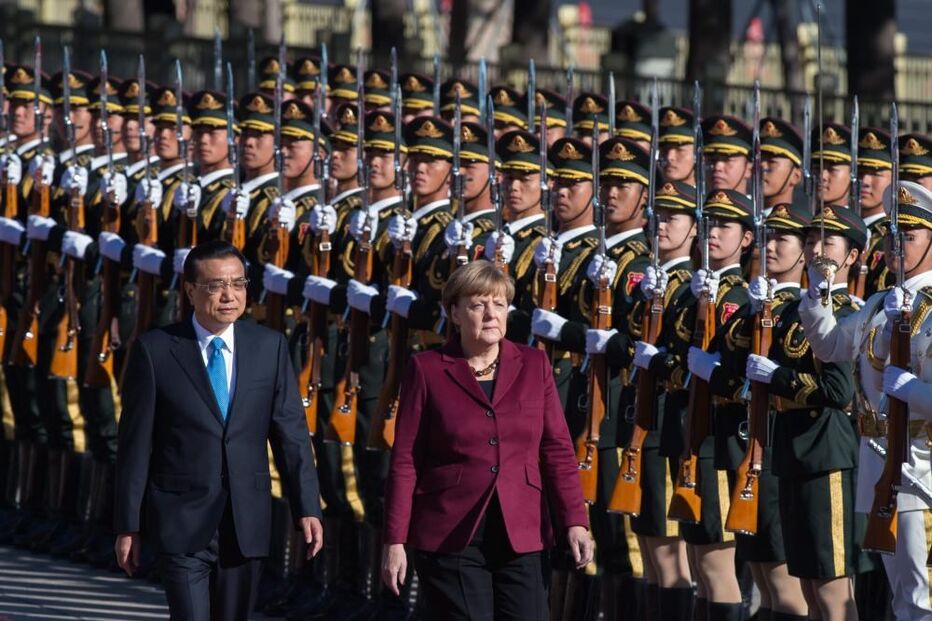 Merkel, Li Keqiang