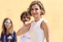 Letizia Ortiz, cera, estátua, espanha, realeza