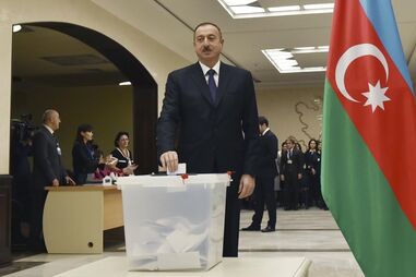 Presidente Ilham Aliyev, Azerbaijão