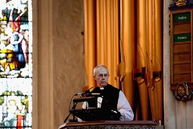 arcebispo de Cantuária, Justin Welby, Paris, terrorismo, distúrbios, guerras e conflitos