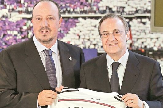 Florentino Pérez, Real Madrid, Rafael Benítez, Cristiano Ronaldo