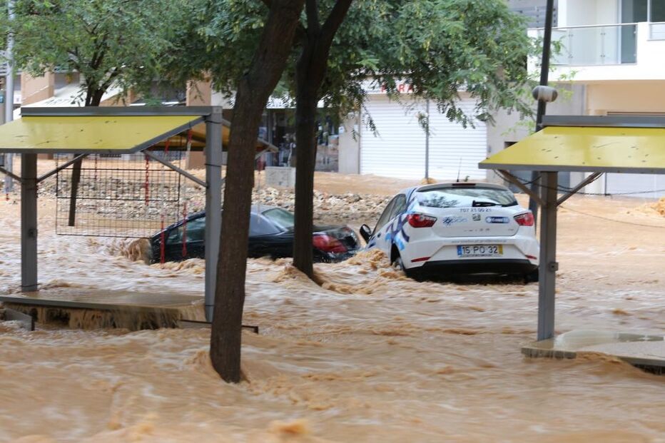 Albufeira, chuva