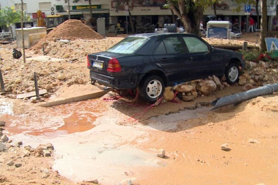 inundação, Albufeira