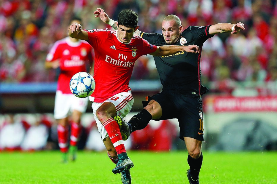 Europa corre por Gonçalo Guedes 