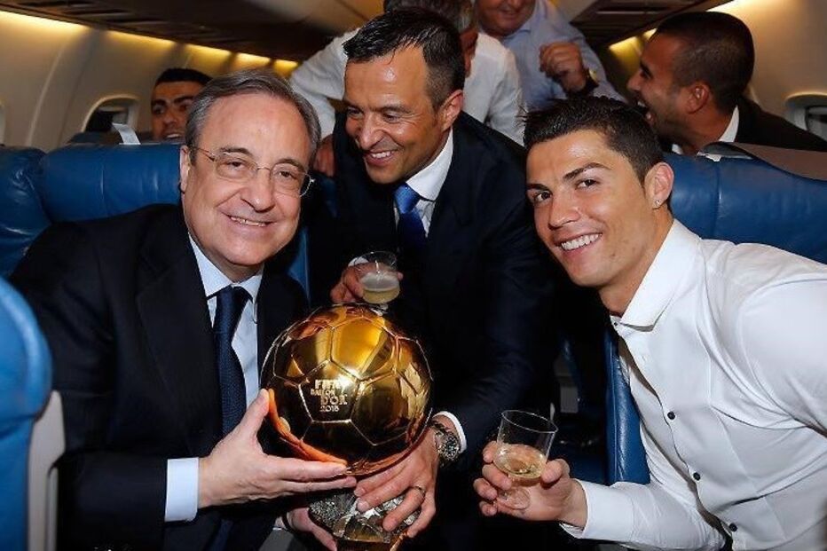 Florentino Pérez, Jorge Mendes, Ronaldo