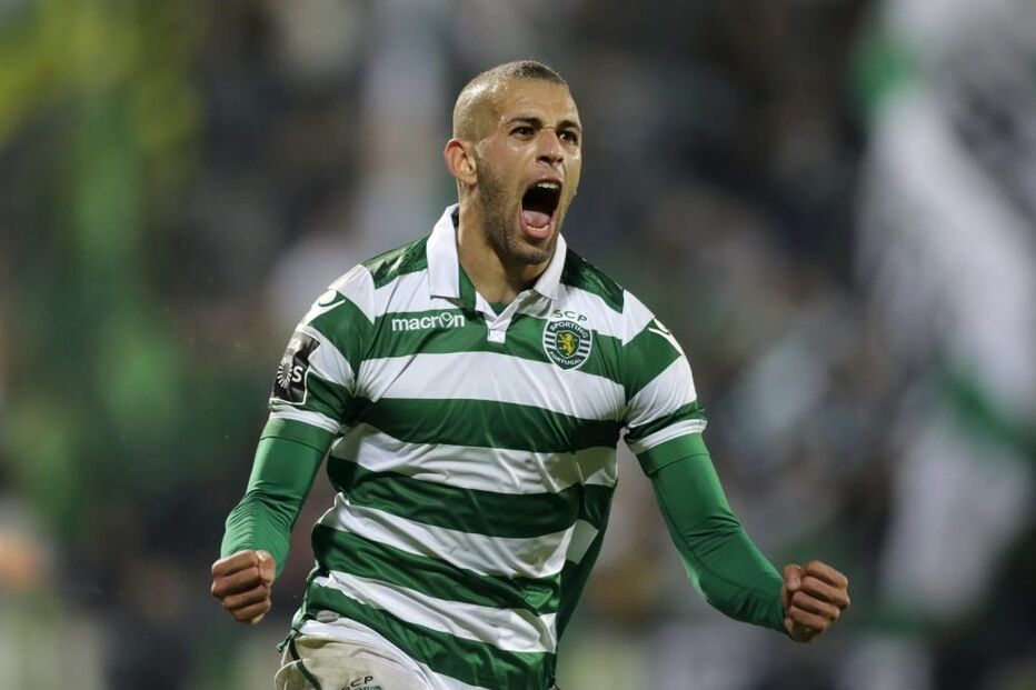 Islam Slimani, Sporting, Arouca, I Liga, desporto, futebol