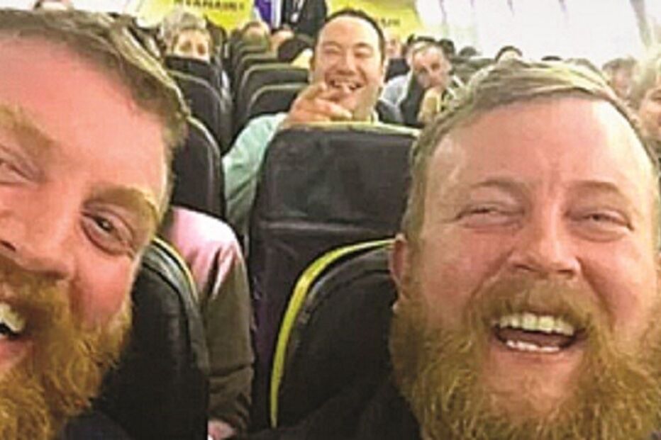 gémeo, insólito, viagem, avião