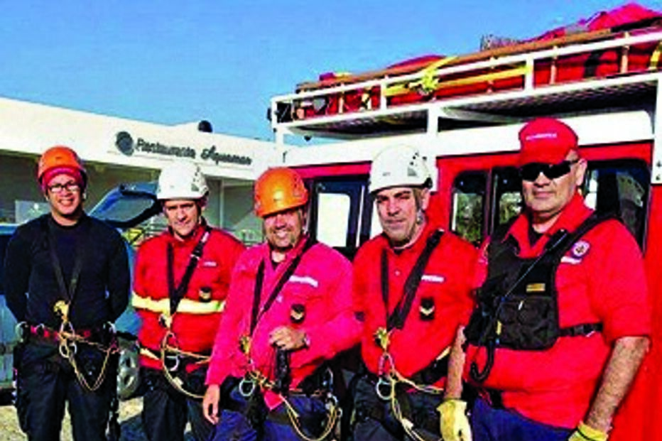 bombeiros, cães, Lagoa, Algarve, resgate