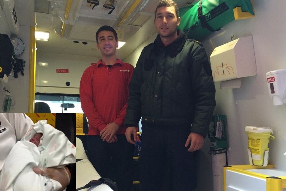 parto, estrada, bombeiros, Hélder Fernandes, Ricardo Tomé, Torre D. Chama, Mirandela, Lamalonga, Hospital de Bragança