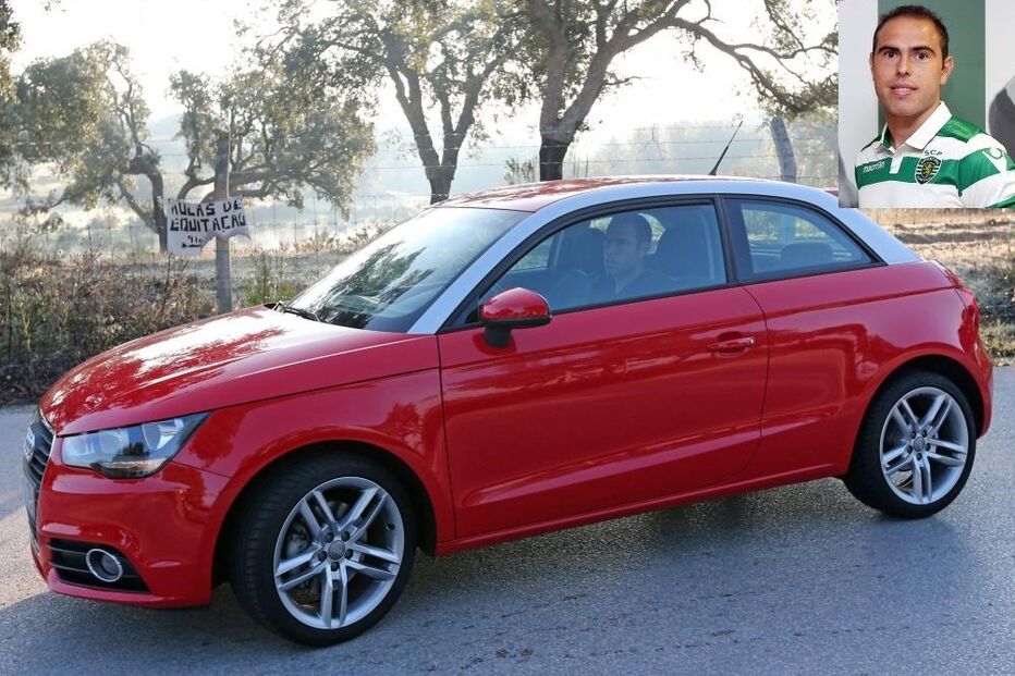 Bruno César, Sporting, carro, futebol