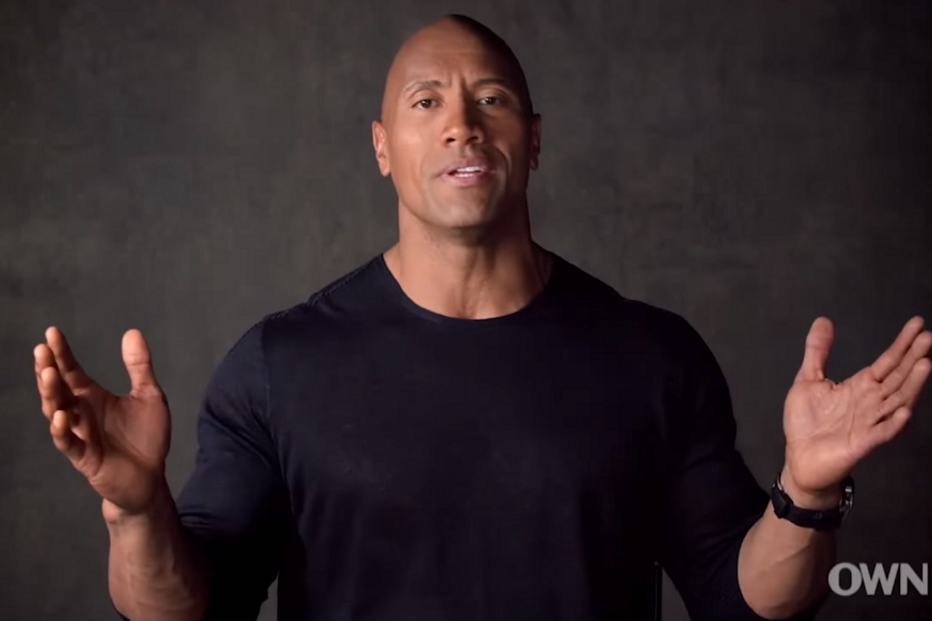 Dwayne Johnson frame