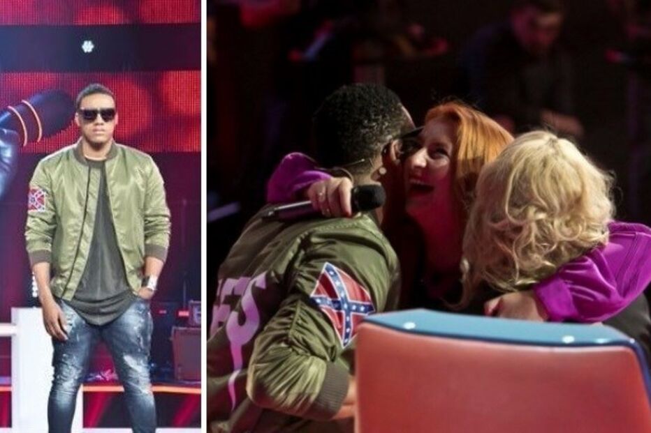 anselmo ralph, casaco, polémica, ku klux klan, racismo, bandeira, the voice