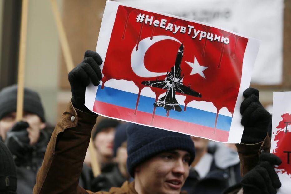 Manifestação Rússia, Turquia