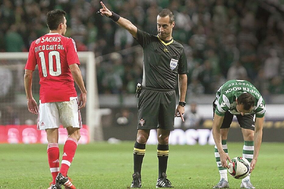 Arbitragem, árbitro, Jorge Sousa, dérbi, Sporting, Benfica, futebol, Taça de Portugal